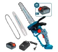 Mini tronçonneuse sans fil 20V + batterie 4Ah et chargeur - KS MCS20V-12 SET PLUS KONNER & SOHNEN