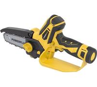 Mini Tronçonneuse sans fil POWERPLUS, 12V, 10cm, 2 batteries 2Ah inclues, Coupe 120 branches Ø50mm