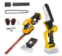Mini tronçonneuse sans fil Taille Haie Batterie compatible avec dewalt 18 V