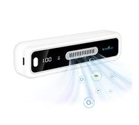 Mini USB Désodorisant Frigo, Affichage LED, Ozone Generateur Purificateur D'air, Anti Odeur Frigo, Absorbeur d'odeur, Destructeur d'odeur pour réfrigérateur, Armoire, Placard à Chaussures, Voiture