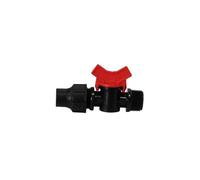 Mini vanne filetée - EZ FITT - 3/4'' - Raccord en polypropylène - Arrosage de jardin - Durable