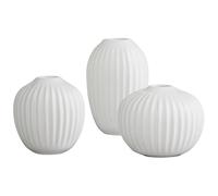 Mini vase HAMMERSHOI, set de 3 pc, blanc, Kähler