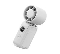 Mini ventilateur à clip | Dispositif portable rotatif à 360° avec écran, ventilateur personnel - Pour sac, bureau, été, voyage, camping, randonnée, pêche, plage, festival, sport