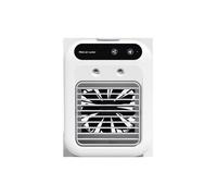 Mini ventilateur, Alimentation USB Brumisation silencieuse, Bureau, Blanc