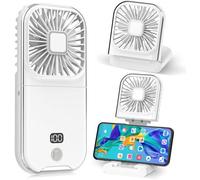 Mini-ventilateur Azomor portable et pliable avec fonction de recharge USB et 4 vitesses
