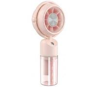 Mini Ventilateur Brumisateur Portable 3 Vitesses Rechargeable USB-C Avizar Rose Rose