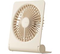 Mini Ventilateur de Bureau Ultra-Silencieux,Automatique Oscillant 120°+ 90°Inclinaison de la Tête Réglable 4500mAh Ventilateur da