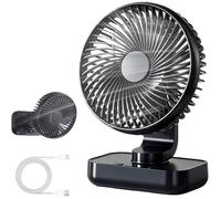 Mini Ventilateur De Bureau Ultra-Silencieux, Petit Ventilateur De Bureau Puissant, Ventilateu Da Table Usb Portable Avec 4 V[VV469]