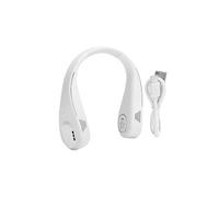 Mini Ventilateur de Cou Suspendu L18 Sans Lame Muet Blanc Blanc G
