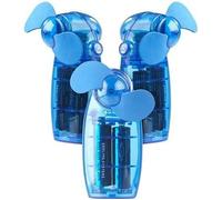 Mini ventilateur de poche - Pearl - Pack de 3 - Ultra-compact - Pales souples - 2 vitesses