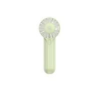Usams Mini Ventilateur de Poche Portable 3 Vitesses Compact Rechargeable 1200mAh Vert