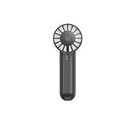 Mini Ventilateur de Poche USB Rechargeable à 3 Vitesses Noir