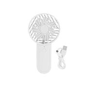 Mini ventilateur de poche ventilateur télescopique USB (blanc)