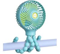 Mini ventilateur de poussette, ventilateur portable USB rechargeable pour siège auto, lit de bébé, bureau, extérieur YYV