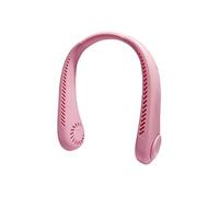 Mini ventilateur d'extérieur Preisku, rechargeable par usb, silencieux et sans pales-Rose
