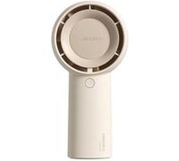 Mini Ventilateur JISULIFE Turbo Portable [Jusqu'à 16h d'autonomie], Rechargeable USB 4000mAh, 5 Vitesses - Marron