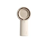 Mini Ventilateur JISULIFE Turbo Portable [Jusqu'à 16h d'autonomie], Rechargeable USB 4000mAh, 5 Vitesses - Marron