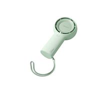Mini Ventilateur JISULIFE Turbo Portable [Jusqu'à 16h d'autonomie], Rechargeable USB 4000mAh, 5 Vitesses - Vert