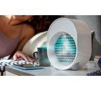 Mini Climatiseur Shop-Story Koolizer Humidificateur Ventilateur Portable Diffuseur d'Arômes avec LED Rafraîchisseur