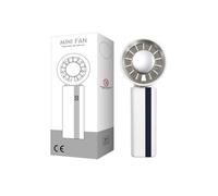 Mini Ventilateur Portable - 4000mAh Ventilateur USB, 3 Vitesses,Pliable à 90°,Petit Ventilateur de Poche Rechargeable,Mini Fan de Table Portatif Sans Fil,pour Famille Bureau Voyage