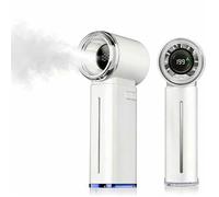 Mini Ventilateur Portable à Main Turbo Brumisateur avec Fonction pulvérisation Ventilateur de Poche Haute Vitesse - Batterie 3500mAh