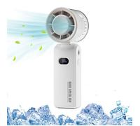 Mini Ventilateur Portable à Main Turbo Ventilateur de Poche Haute Vitesse avec 100 Niveaux Batterie 3600mAh