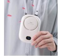 Mini Ventilateur Portable à Suspendre au Cou Rechargeable 2000mAh pour Refroidissement d’Air en Été en Extérieur