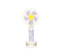 Mini Ventilateur Portable Daisy Lumière Nuit Rechargeable Été Chambre