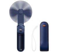 Mini-ventilateur portable et pliable Azomor avec une grande autonomie et une fonction batterie externe