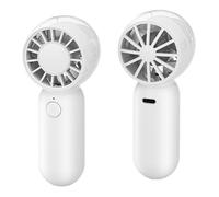 Mini ventilateur portable et rechargeable - BIGBEN CONNECTED - Blanc - USB rechargeable - Léger 150g
