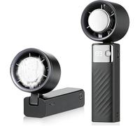 Mini Ventilateur Portable Puissant 5000Mah, Rechargeable Usb Avec Affichage Batterie, 199 Niveaux De Vitesse Turbo, 16 Heur[QW332]