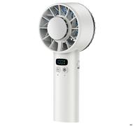 Mini ventilateur portable, puissant ventilateur turbo portatif avec compresse froide, rechargeable par USB, i VENTILATEUR DE MOTEUR