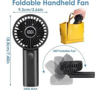Mini ventilateur portable rechargeable avec petit moteur