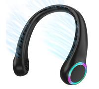 Mini-ventilateur, portable, rechargeable par USB, batterie 4000 mAh, 3 vitesses réglables