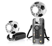 Mini Ventilateur Portable Rechargeable, Ventilateur Climatiseur Portable, Ventilo Portable Avec Écran Led, Petit Ventilateur Usb Silencieux Puissant 6 Vitesses, Lumière D'Ambiance Intégrée (Noir)