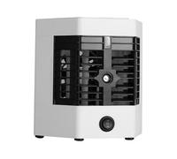 Mini Ventilateur Portable - Refroidisseur Evaporatif Silencieux avec Glace, Humidificateur 120° - pour Bureau, Chambre