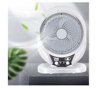 Mini Ventilateur portable silencieux, Ventilateur brumisateur de table,Rechargeable USB, 6000mAh, climatiseur, sans pale, bureau