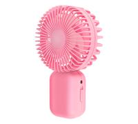 LinQ Mini Ventilateur Portable Ultra-Compact avec Batterie Rechargeable 250mAh Rose