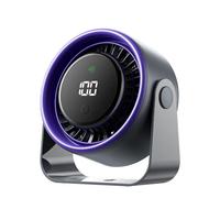 Mini Ventilateur Portable Vention PBJH0 10W 3 Vitesses Batterie 3000mAh USB-C Affichage Digital
