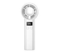 Mini Ventilateur Portatif - Refroidissement D'été Silencieux À 120 Vitesses, Brise Personnelle Portable Rechargeable | Affichage LED Flux D'air Puissant Pour Voyage Camping Plage Pique-nique Vacances,
