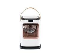 Mini Ventilateur Rafraîchissant Télécommandé Brumisateur Silencieux Bureau Maison, Ventilation Réglable, Minuterie Programmable