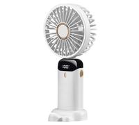Mini ventilateur rechargeable USB 5 en 1 : ultra-portable, 5 vitesses, silencieux