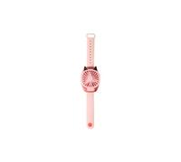 Mini Ventilateur Rechargeable USB Frusde Style de Montre Petit Diable 3 Vitesse-Rose Rose G