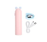 Mini ventilateur télescopique portatif ventilateur portable USB DC5V (rose)