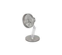 Mini Ventilateur Unold 86705 Steel Flex 4W 14cm 3 Vitesses Sans Fil Tête Inclinable
