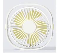 Mini Ventilateur USB Climatiseur Portable de Refroidissement Bureau Rotation Réglable Portable Chambre ETE BLANC