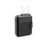 Mini Ventilateur Wabecil Waist Cou Fan Portable Extérieur 101*77*40mm-Noir