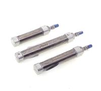 Mini vérin pneumatique en acier inoxydable PB10/PB12, piston PB16 x 5/10/15/20/25/30/40/50/60/75/80/100/125/150-U/SU, 1 pièce(Stroke 10mm,PB12 (Bore 12mm))