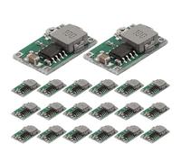 Mini360 Lot de 20 convertisseurs DC-DC 3 A Step Down 4,75-23 V vers 1-17 V régulateur de tension avec 96 % d'efficacité pour Arduino LED DIY projets électroniques voiture solaire