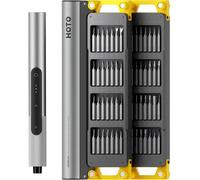 Miniature jeu de tournevis électriques avec 56 embouts, 3 réglages de couple, éclairage sans ombre et connecteur USB-C